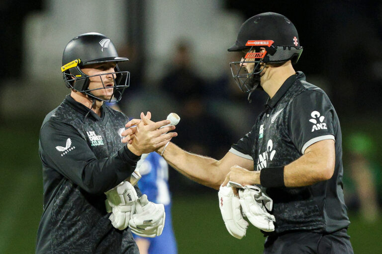 New Zealand beat England by four wickets in ODI opener