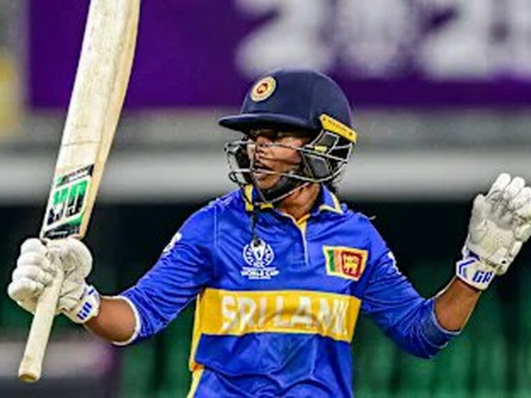 Nilakshika de Silva blasts record fifty as Sri Lanka posts 258 6 against New Zealand