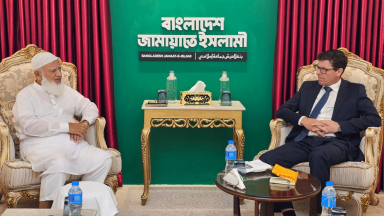 Norwegian ambassador meets Jamaat e Islami chief