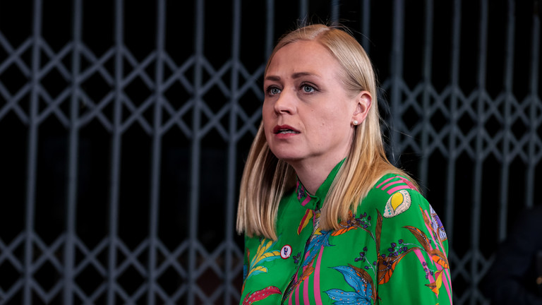 OSCE chair Elina Valtonen fined for protest in Tbilisi