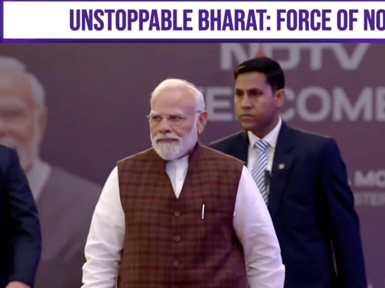 PM Modi hails India’s rise to top 5 economies at NDTV Summit