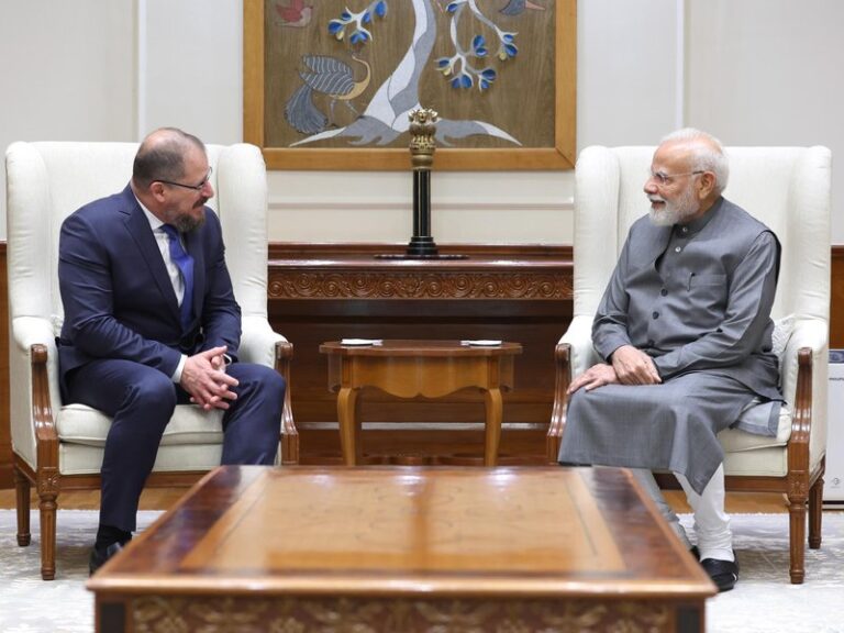 PM Modi meets Qualcomm CEO to discuss Indias AI and semiconductor growth