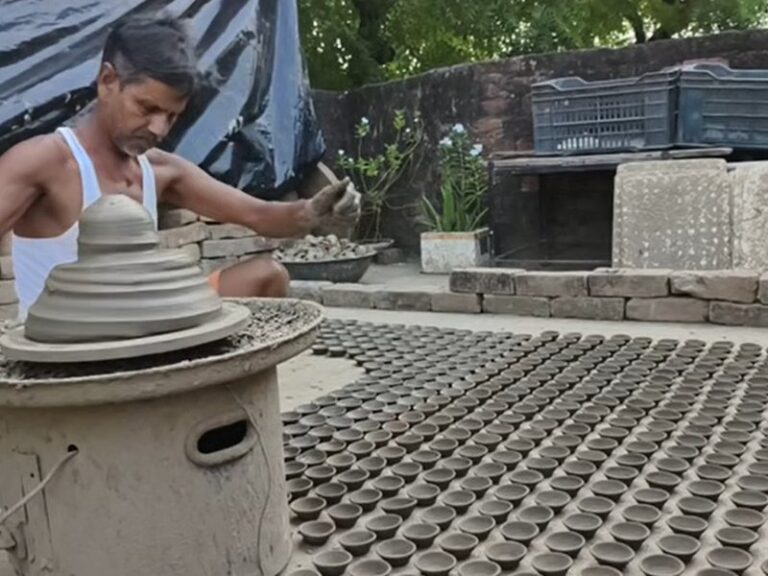 PM Modis Swadeshi call sparks surge in diya demand for Diwali