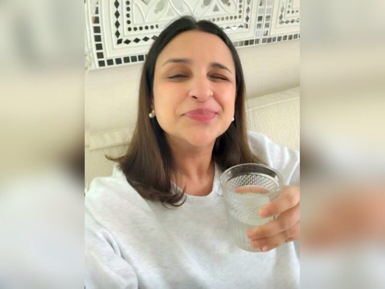 Parineeti Chopra shares pregnancy hydration tips with lemon water
