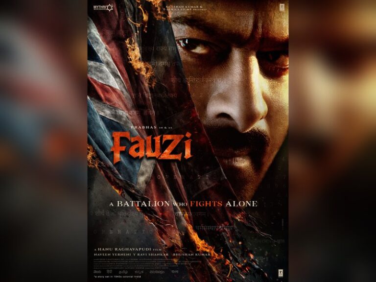 Prabhas fires up Fauzi birthday reveal