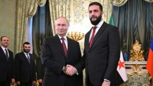 Putin hosts Syria’s al Sharaa, pledges support for new regime Putin hosts Syria’s al Sharaa, pledges support for new regime