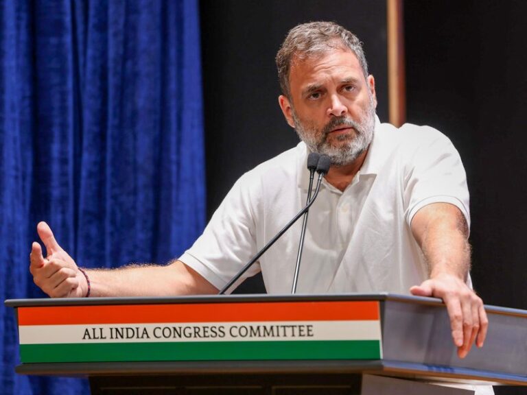 Rahul Gandhi slams Modi over Taliban press conference exclusion of women journalists