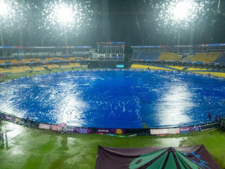 Rain abandons Sri Lanka New Zealand Womens World Cup match in Colombo