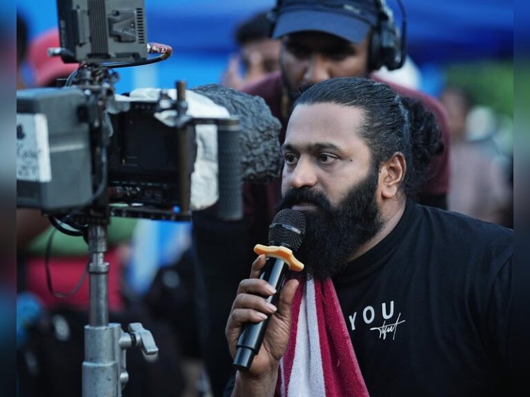 Rishab Shetty calls shots on Kantara set