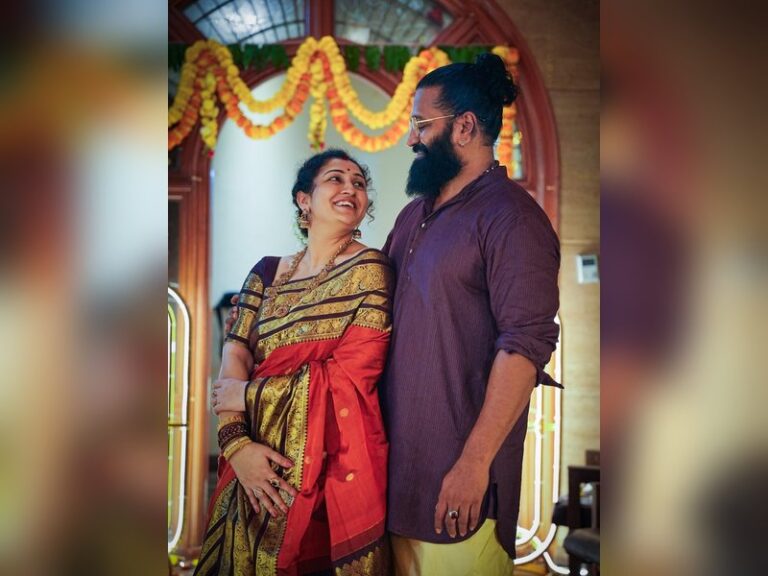 Rishab Shetty celebrates Diwali with family and love