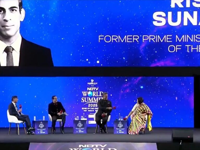 Rishi Sunak calls for UK-India ties at NDTV summit