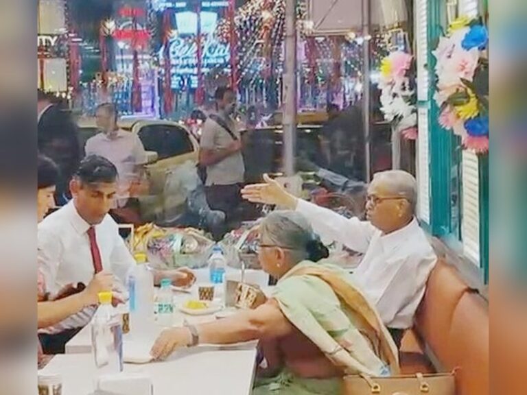 Rishi Sunak enjoys family outing in Delhi’s Bengali Market