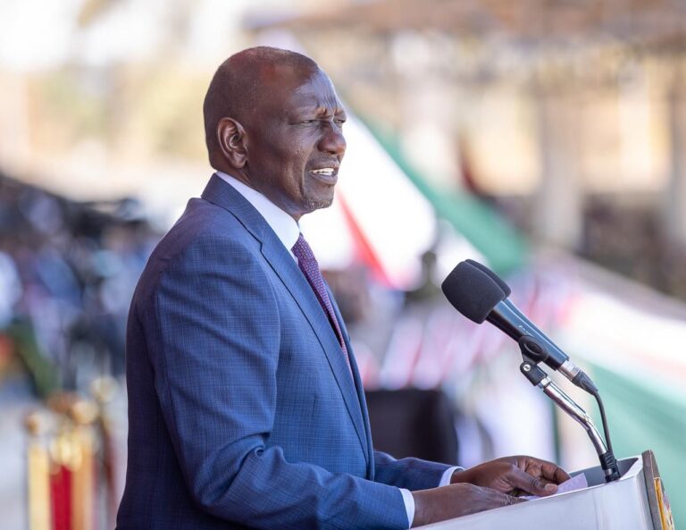 Ruto hails Raila as patriot at Mashujaa Day in Kitui