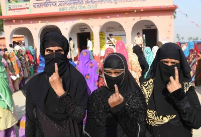 SP slams ECIs burqa voter ID rule BJP defends it