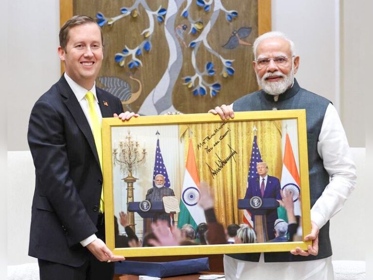 Sergio Gor kicks off tenure with high level India talks