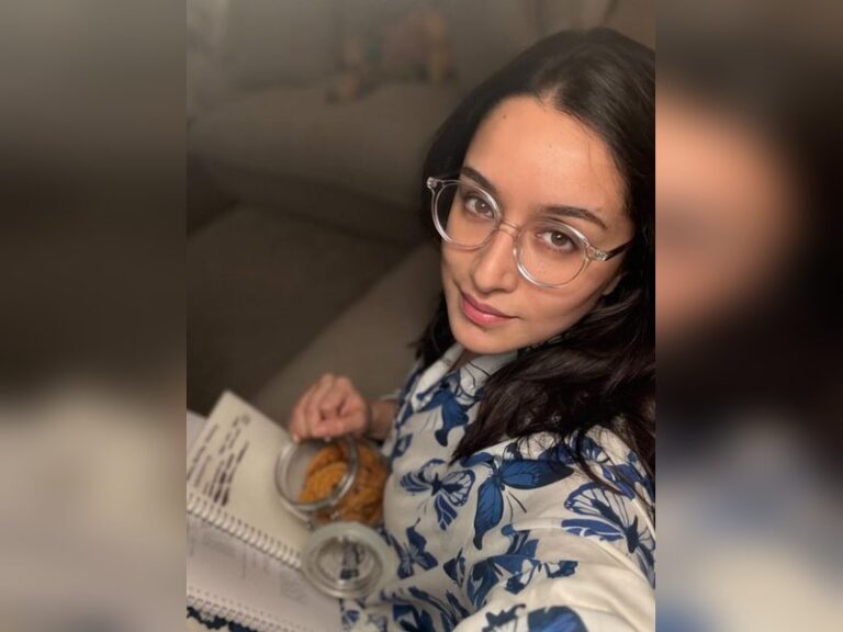 Shraddha Kapoor enjoys Diwali snacks with furry friends