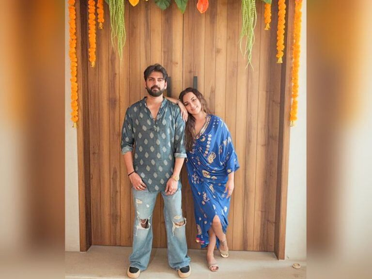 Sonakshi, Zaheer share cozy moments
