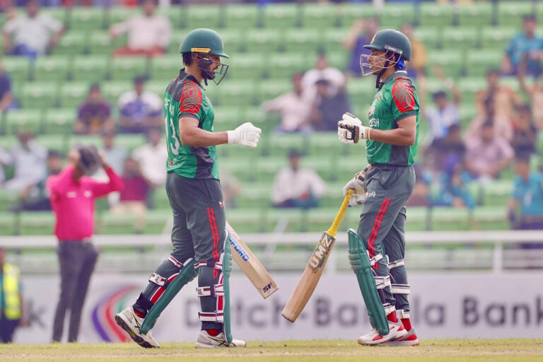 Soumya Saif power Bangladesh to win