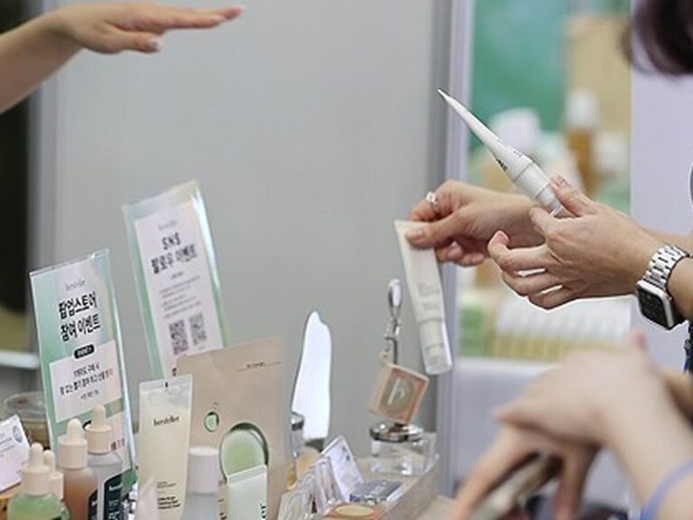 South Korea’s cosmetic exports hit record high