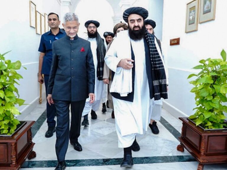 Taliban pushes trade ties with India Muttaqi visits