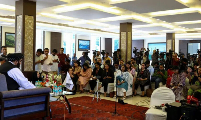 Talibans Muttaqi faces backlash over gender exclusion at Delhi press conference