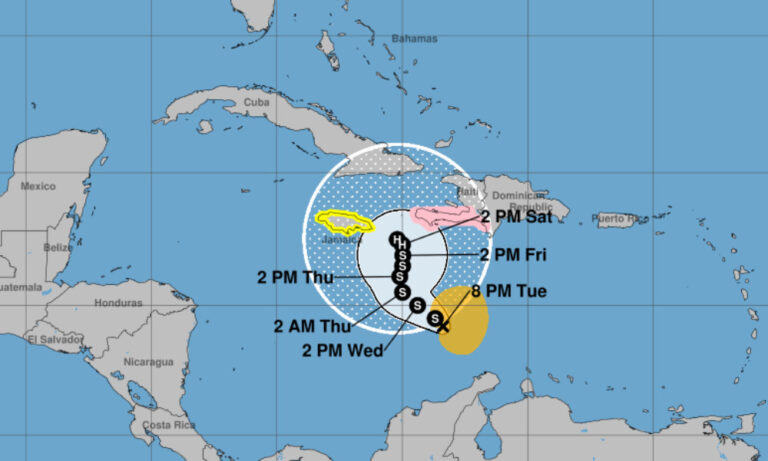 Tropical Storm Melissa nears Haiti, Jamaica