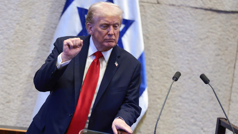 Trump honored in Israel, Egypt despite Nobel snub