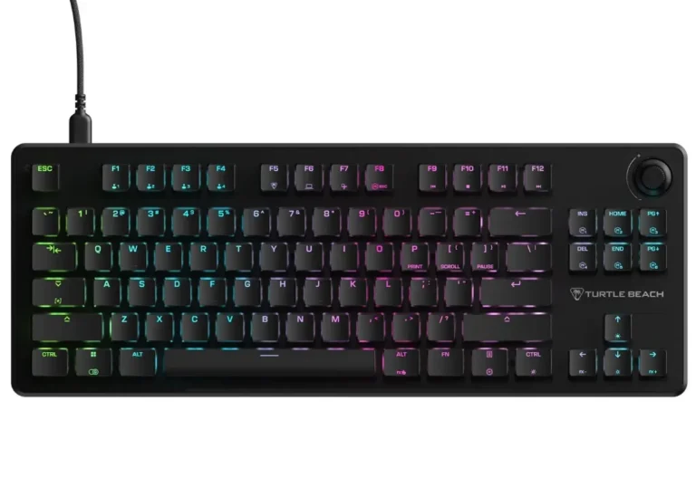 Turtle Beach launches Vulcan II TKL keyboard with silent switches and RGB lighting