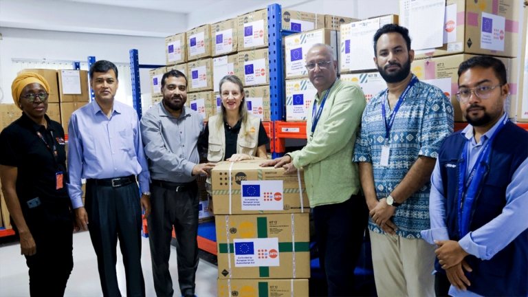 UNFPA delivers essential medical supplies to save mothers in Rohingya camps