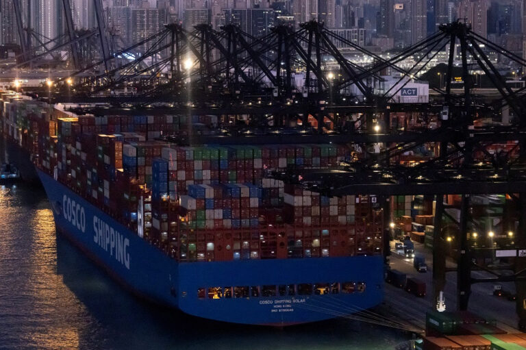 US China begin imposing port fees escalating trade war