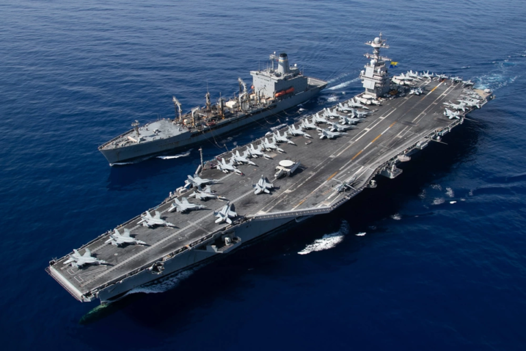 US sends Ford carrier to Caribbean