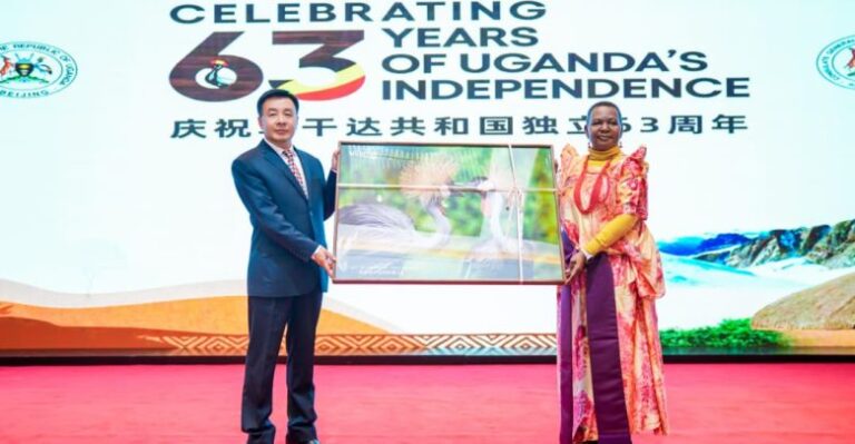 Uganda celebrates 63rd independence at Great Wall of China