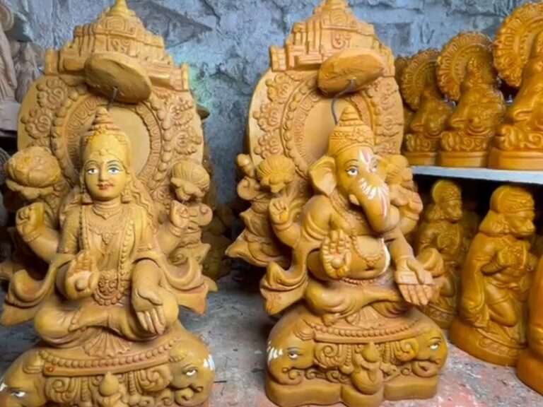 Varanasi idols made from Ganga soil in high demand for Diwali
