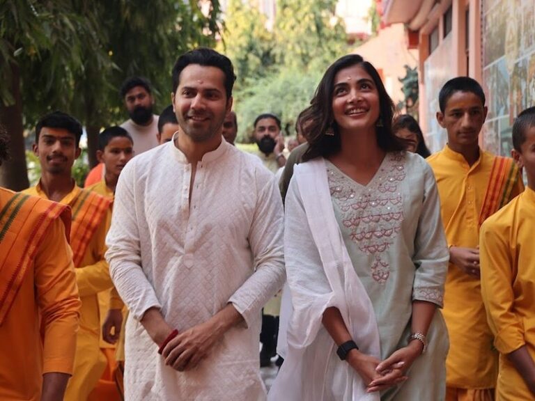 Varun Dhawan teases Pooja Hegde in birthday BTS