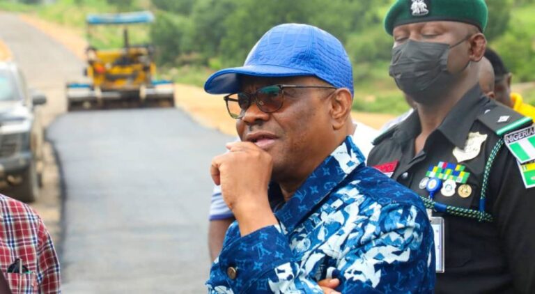 Wike praises Tinubu’s financial reforms at OSEX road project launch