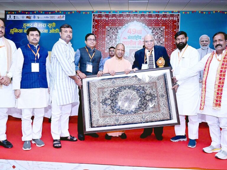 Yogi Adityanath denies new GST or tax on carpets