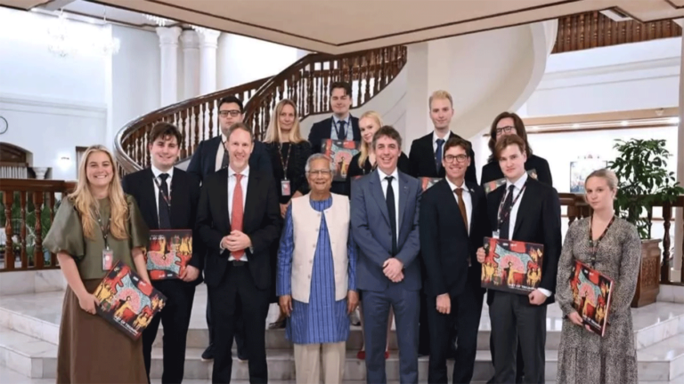Young leaders from Norway Sweden visit Bangladesh