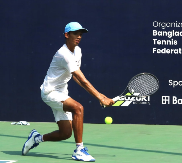 Zarif Abrar advances to quarterfinals at Bangladesh World Tennis Tour
