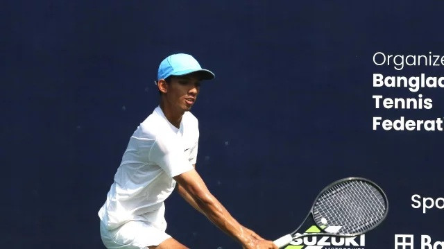 Zarif Abrar upsets top seed to reach Bangladesh tennis semifinals