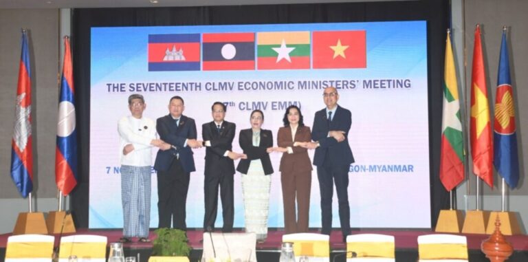 CLMV economic ministers meet in Yangon to discuss growth