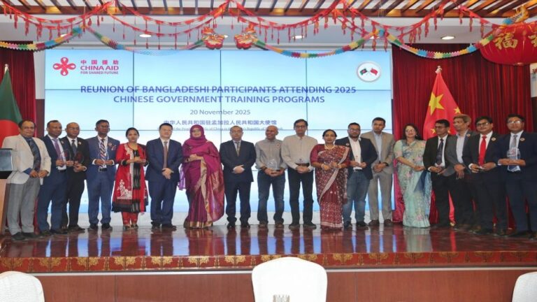 China, Bangladesh reunite for training celebration