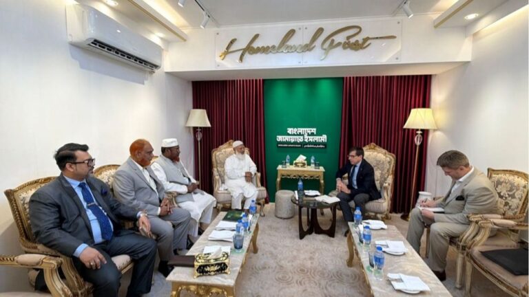 French Ambassador meets Jamaat-e-Islami leader to discuss ties