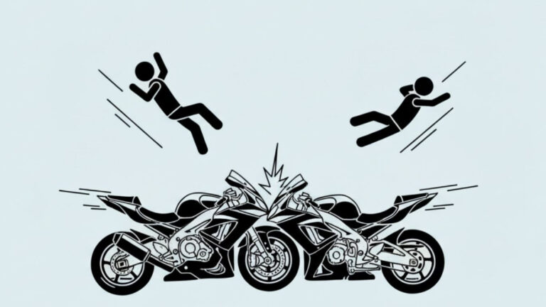 Motorcycle race turns deadly, one dead, one hurt in crash