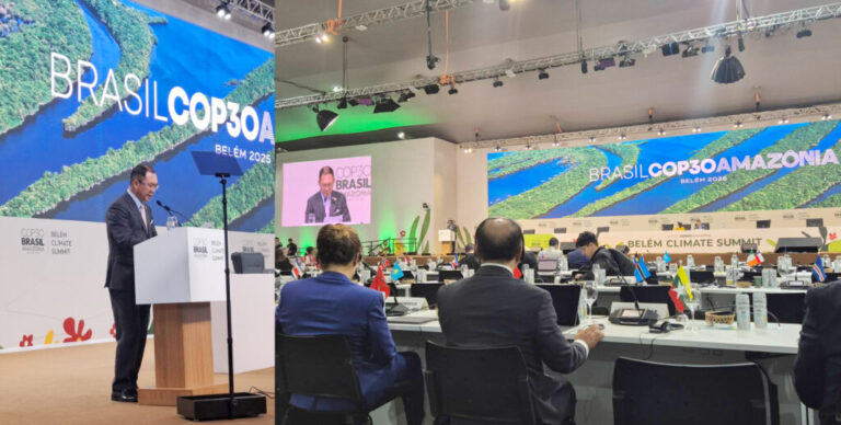 Myanmar joins climate talks in Brazil