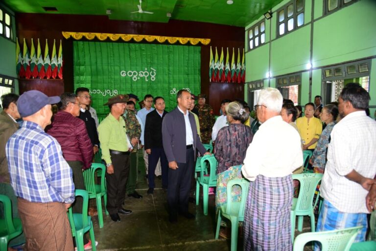Shan State chief minister visits Hsipaw, supports local projects