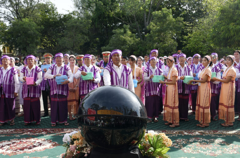 Union minister attends 70th Kayin State Day celebrations