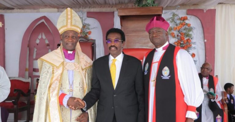 Archbishop Kaziimba lauds Bishop Onesimus in Rukungiri