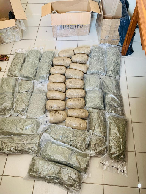 Namibian police seize drugs and arrest 196 suspects
